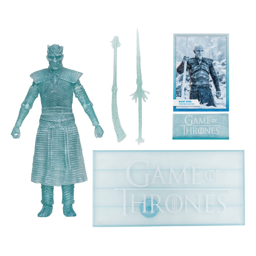 Action figure di Game of Thrones Night King (Frostbite) (etichetta oro) 15 cm