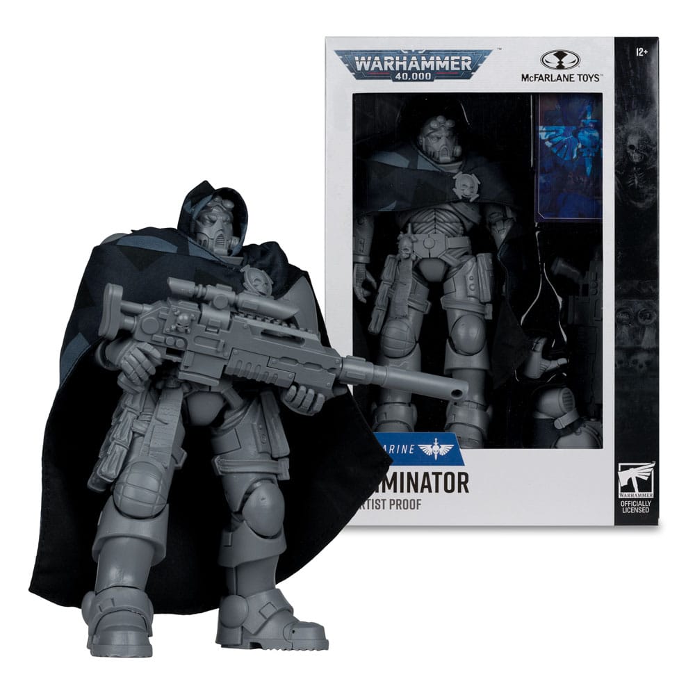 Warhammer 40.000 Action Figure Eliminator (Space Marine) Prova d'Artista 18 cm