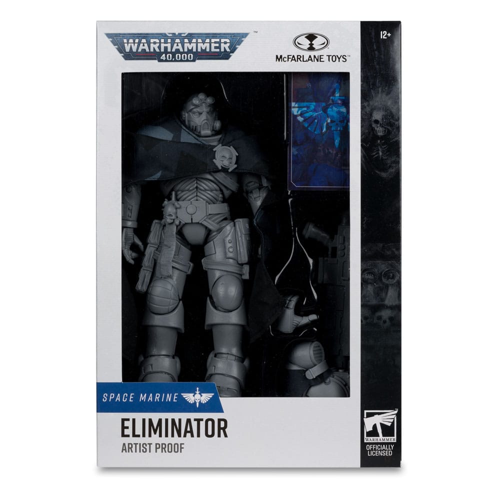 Warhammer 40.000 Action Figure Eliminator (Space Marine) Prova d'Artista 18 cm