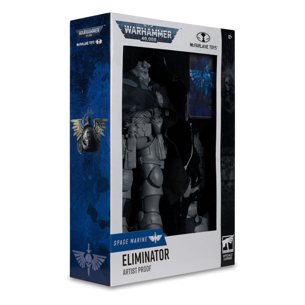 Warhammer 40.000 Action Figure Eliminator (Space Marine) Prova d'Artista 18 cm