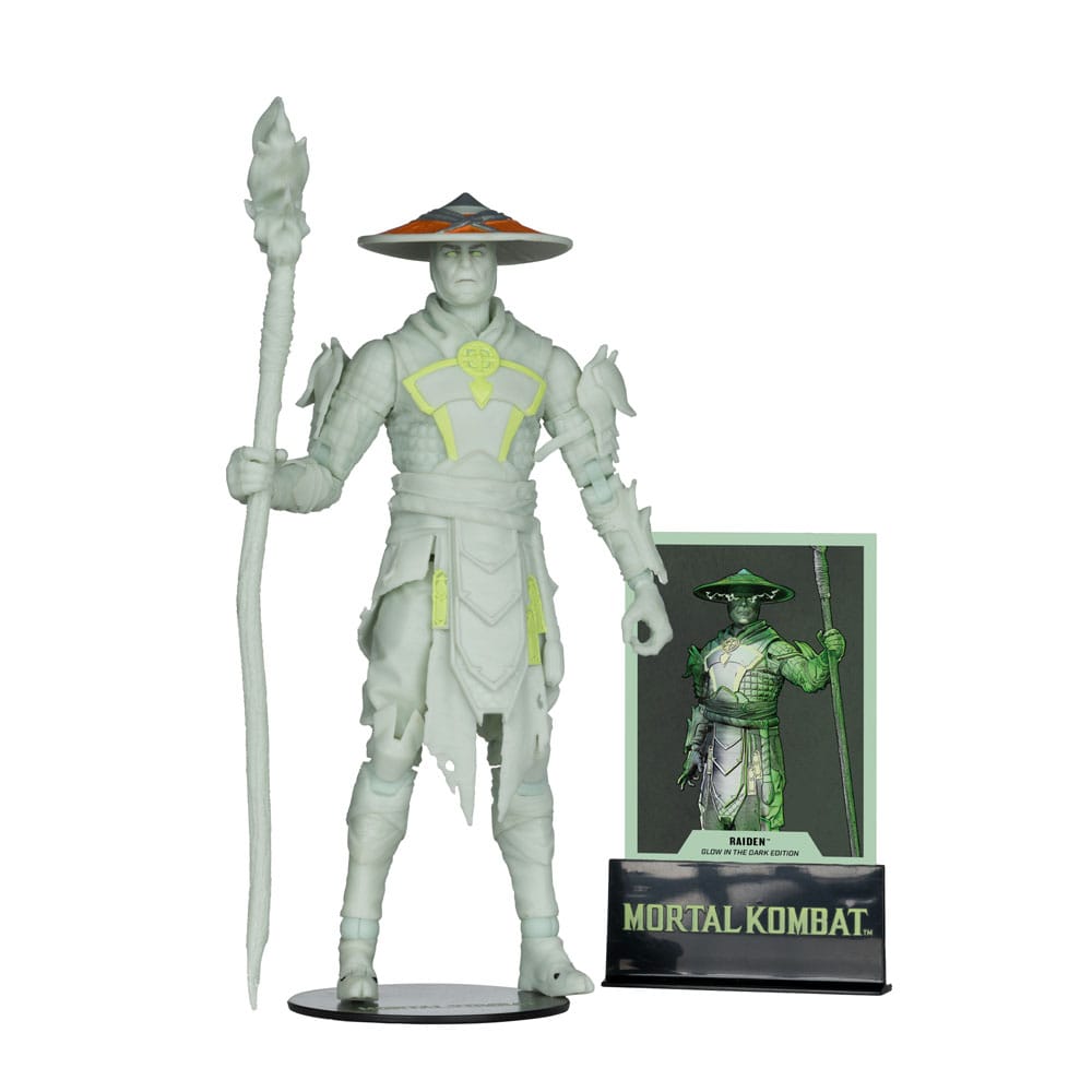 Mortal Kombat Glow in the Dark Edition Raiden (Gold Label) 6-inch Action Figure
