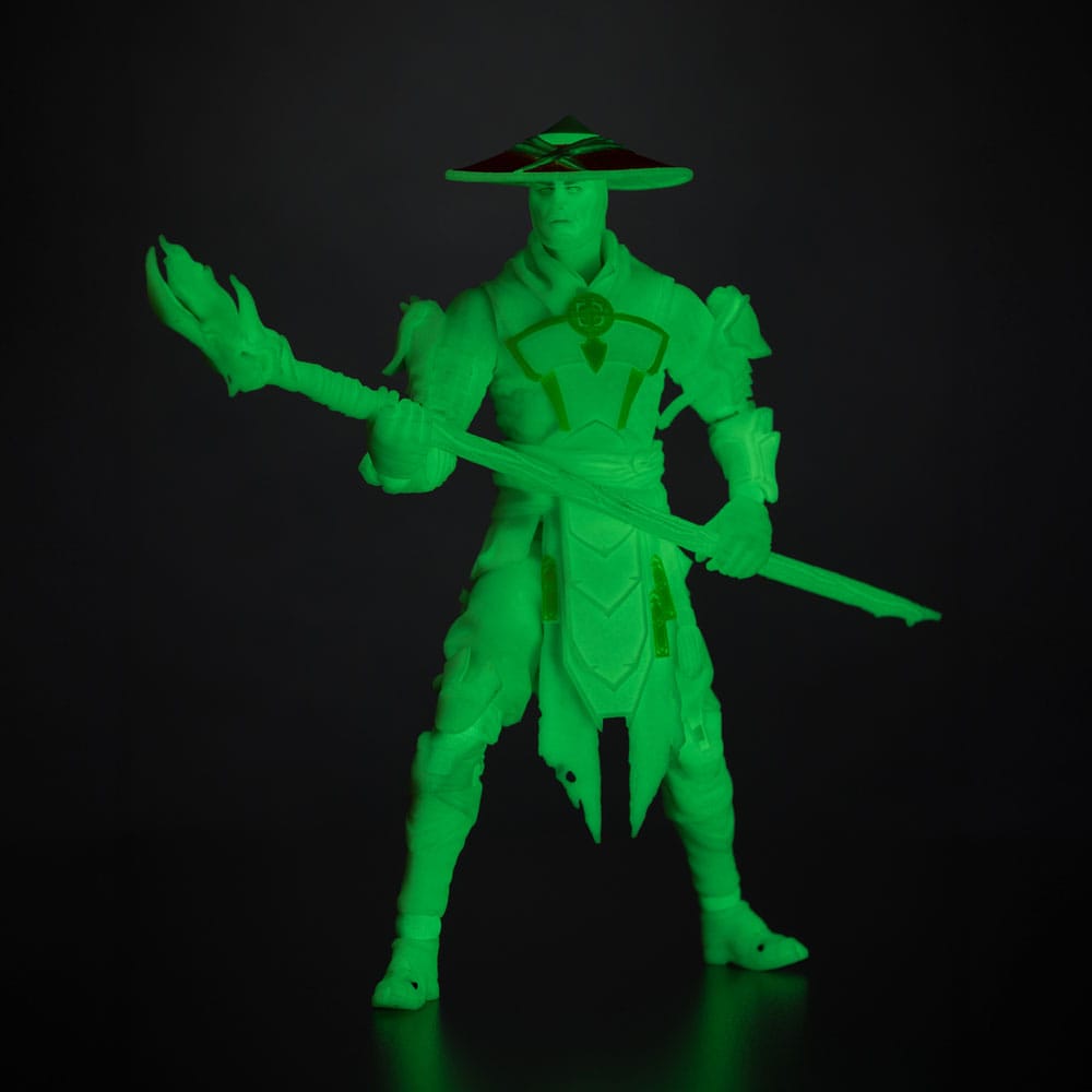 Mortal Kombat Glow in the Dark Edition Raiden (Gold Label) 6-inch Action Figure