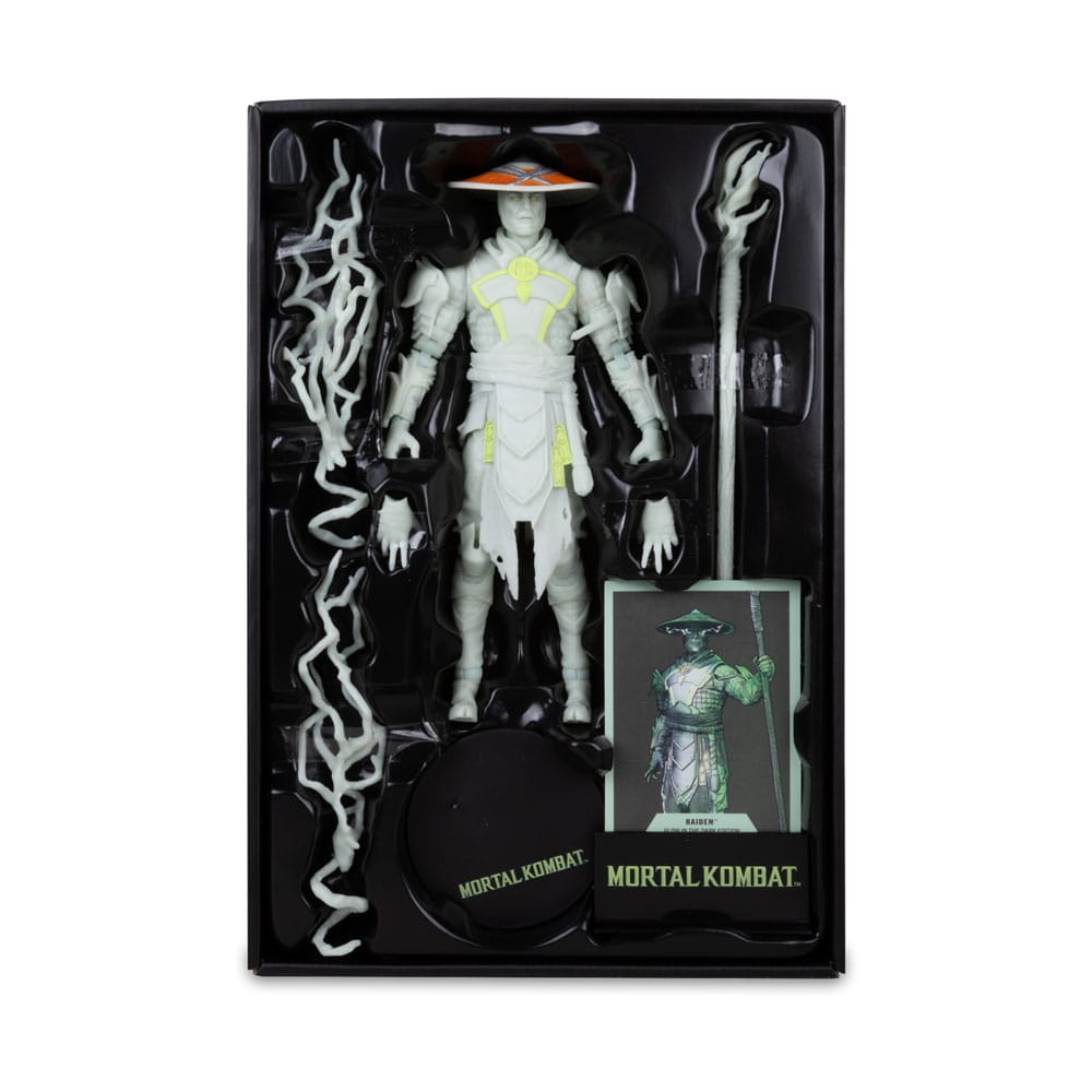 Mortal Kombat Glow in the Dark Edition Raiden (Gold Label) 6-inch Action Figure