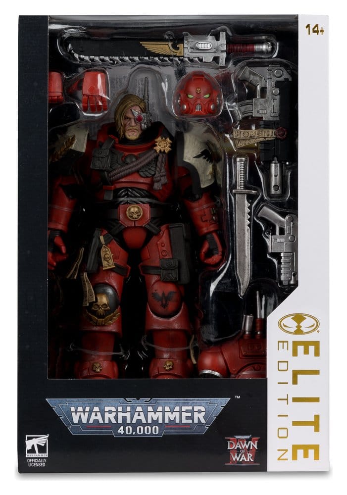 Warhammer 40,000 Dawn of War McFarlane Elite Edition Action Figure Captain Cyrus (Dawn of War 4) 20 cm