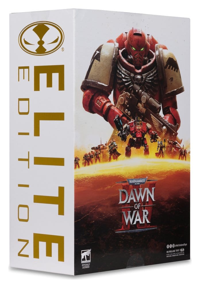 Warhammer 40,000 Dawn of War McFarlane Elite Edition Action Figure Captain Cyrus (Dawn of War 4) 20 cm