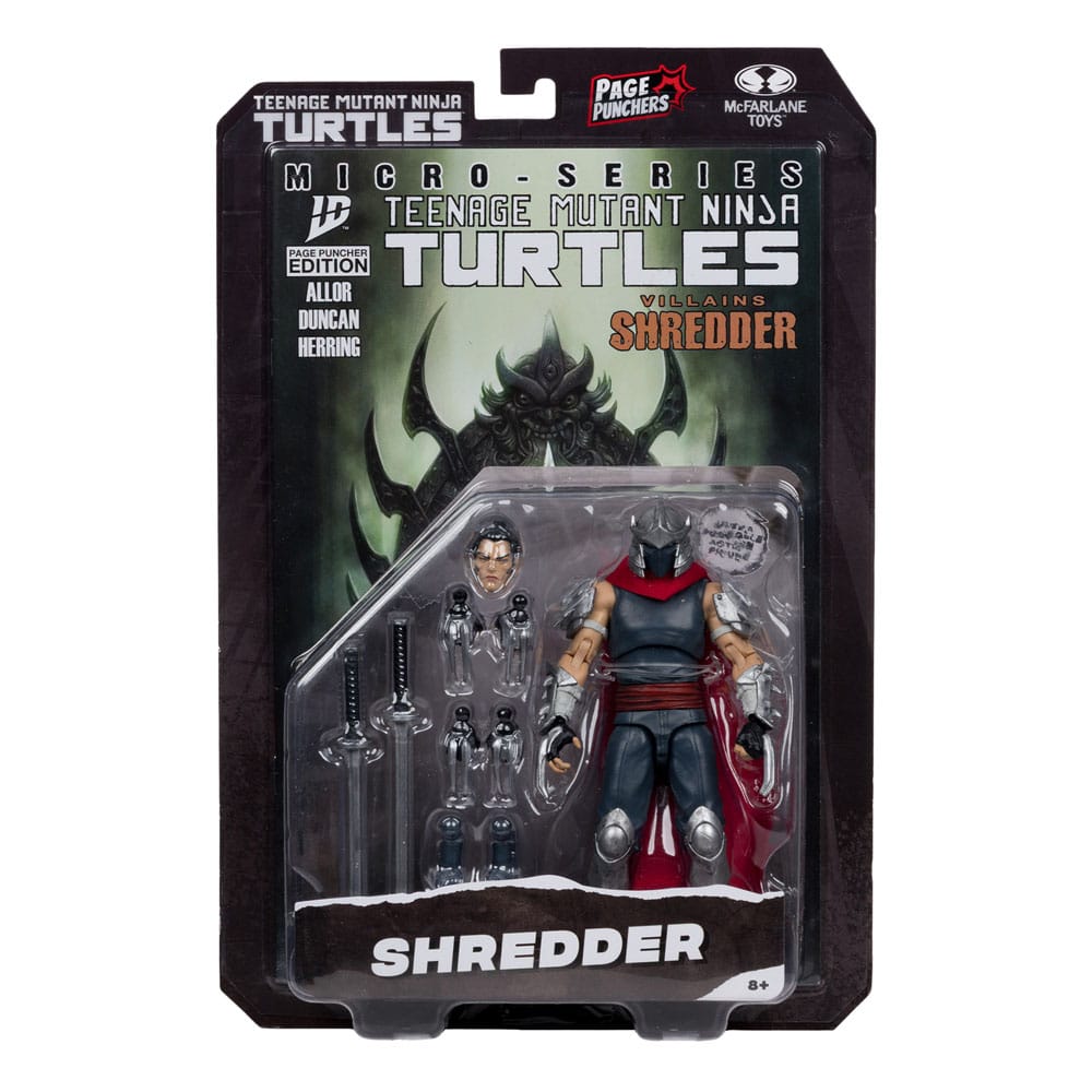 Teenage Mutant Ninja Turtles Page Punchers Action Figure Shredder 14 cm