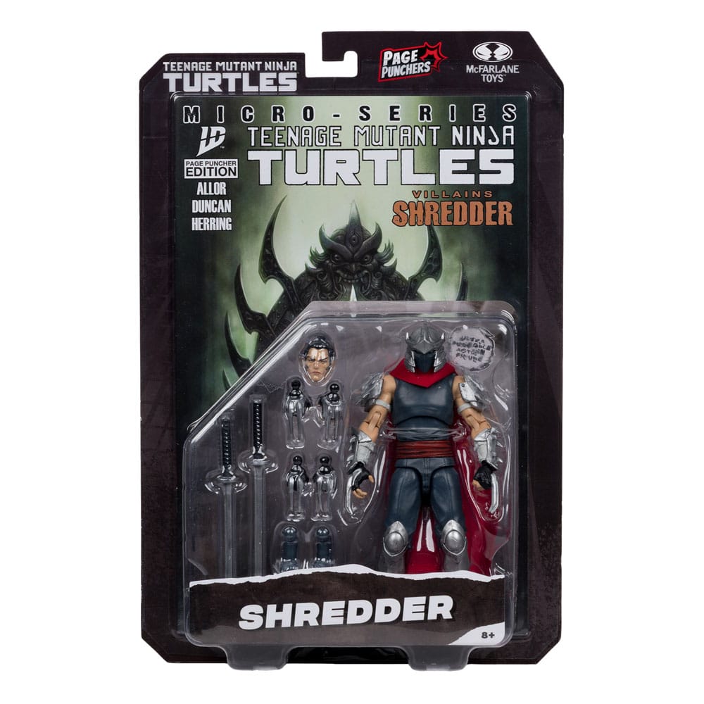 Teenage Mutant Ninja Turtles Page Punchers Action Figure Shredder 14 cm