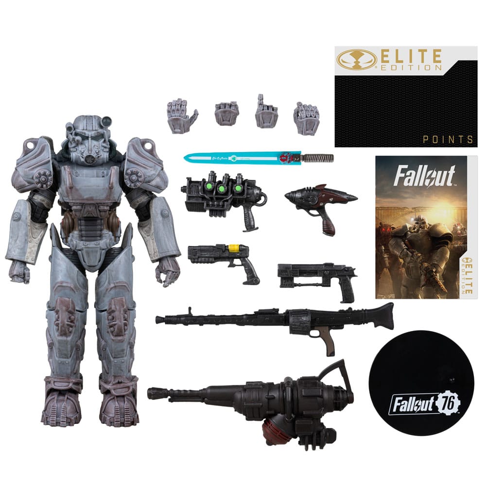 Fallout McFarlane Elite Edition Fallout 76 #3 T-60 Action Figure 18 cm
