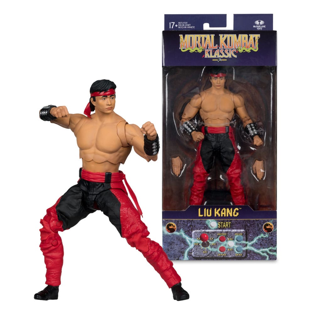 Mortal Kombat Klassics Liu Kang Action Figure 18cm
