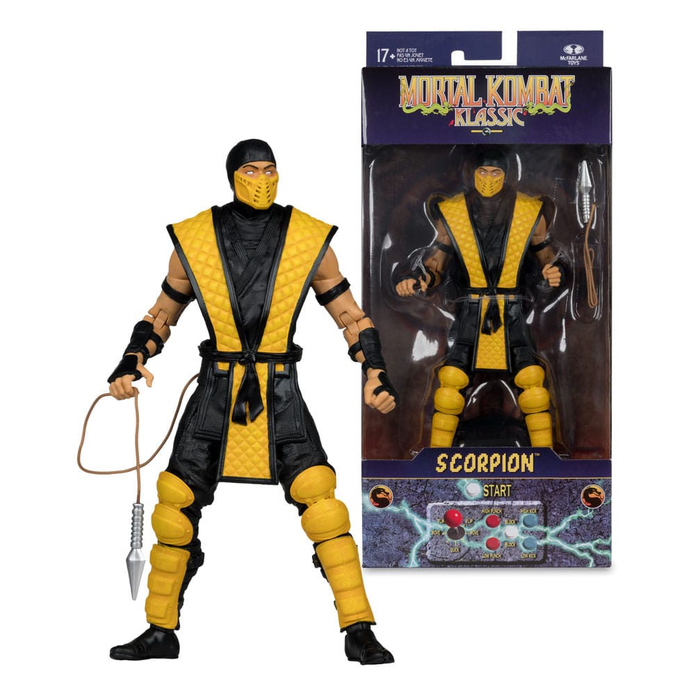 Mortal Kombat Klassics Action Figure Scorpion 18 cm