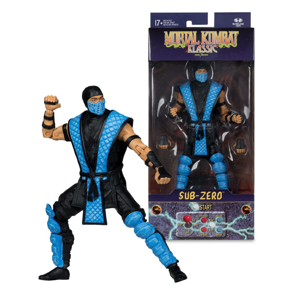Mortal Kombat Klassics Action Figure Sub-Zero 18 cm