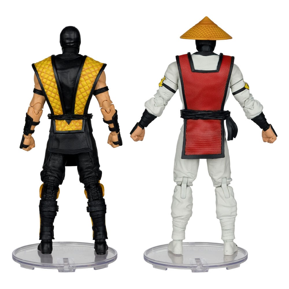 Mortal Kombat Action Figure 2-Pack Scorpion vs. Raiden (Klassics) 18 cm