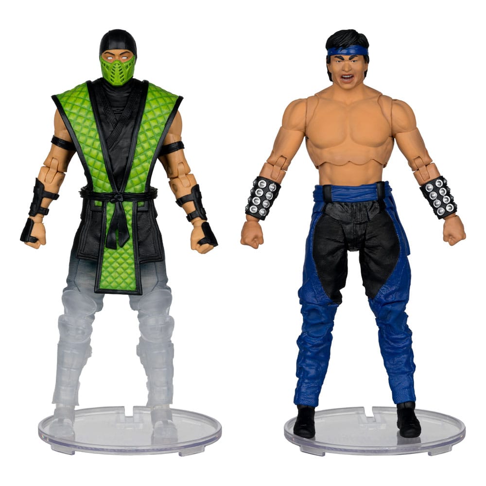 Mortal Kombat Action Figure 2-Pack Liu Kang vs. Reptile (Klassics) 18 cm