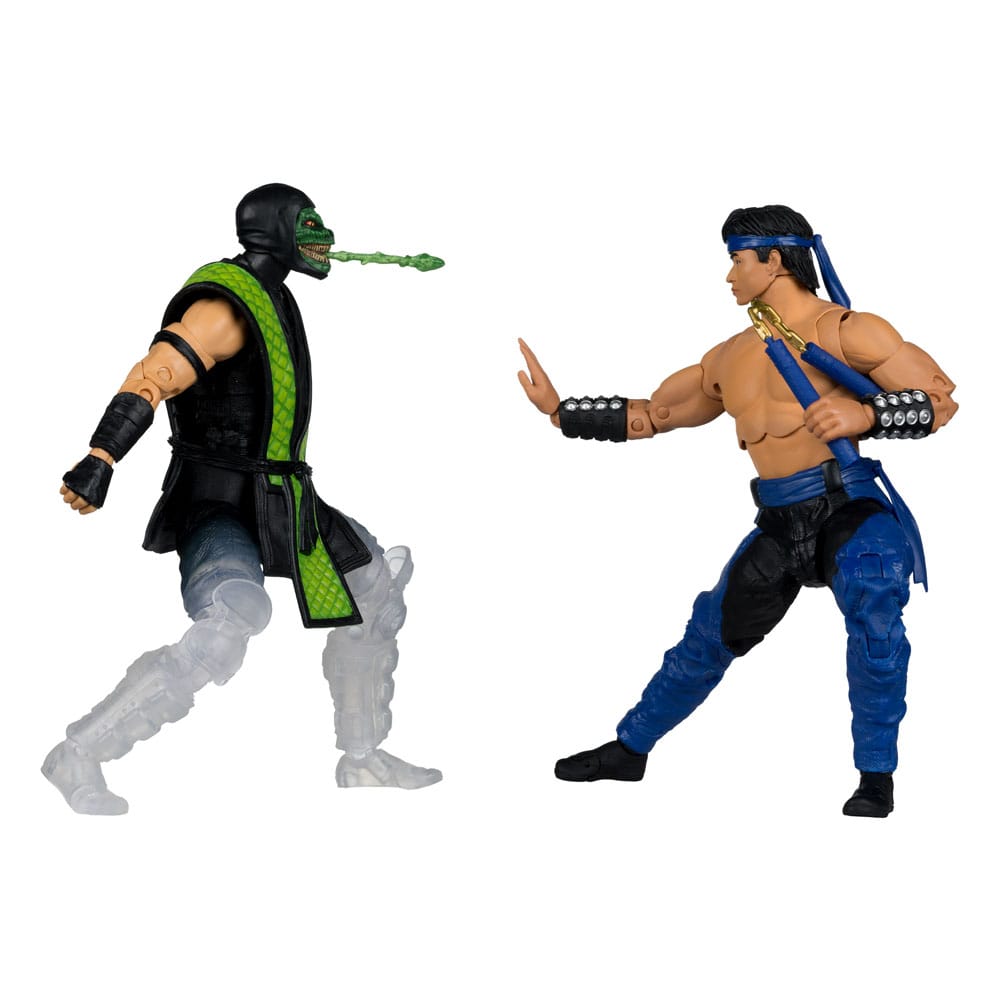 Mortal Kombat Action Figure 2-Pack Liu Kang vs. Reptile (Klassics) 18 cm