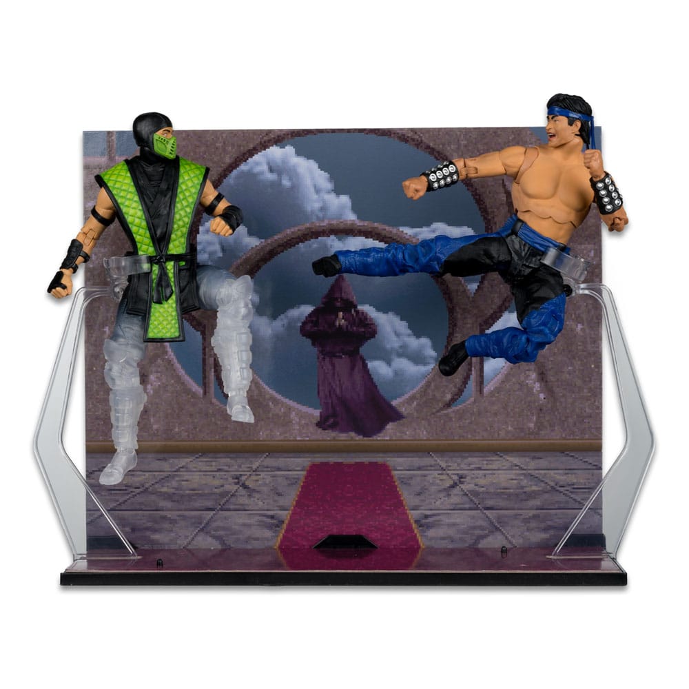 Mortal Kombat Action Figure 2-Pack Liu Kang vs. Reptile (Klassics) 18 cm