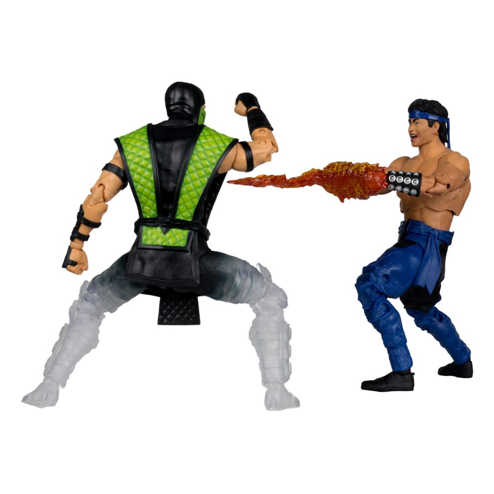 Mortal Kombat Action Figure 2-Pack Liu Kang vs. Reptile (Klassics) 18 cm