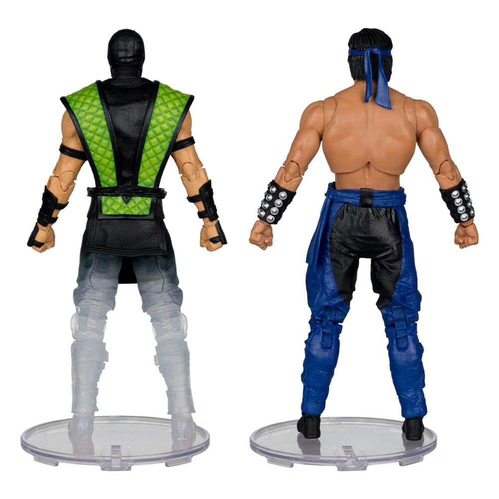 Mortal Kombat Action Figure 2-Pack Liu Kang vs. Reptile (Klassics) 18 cm