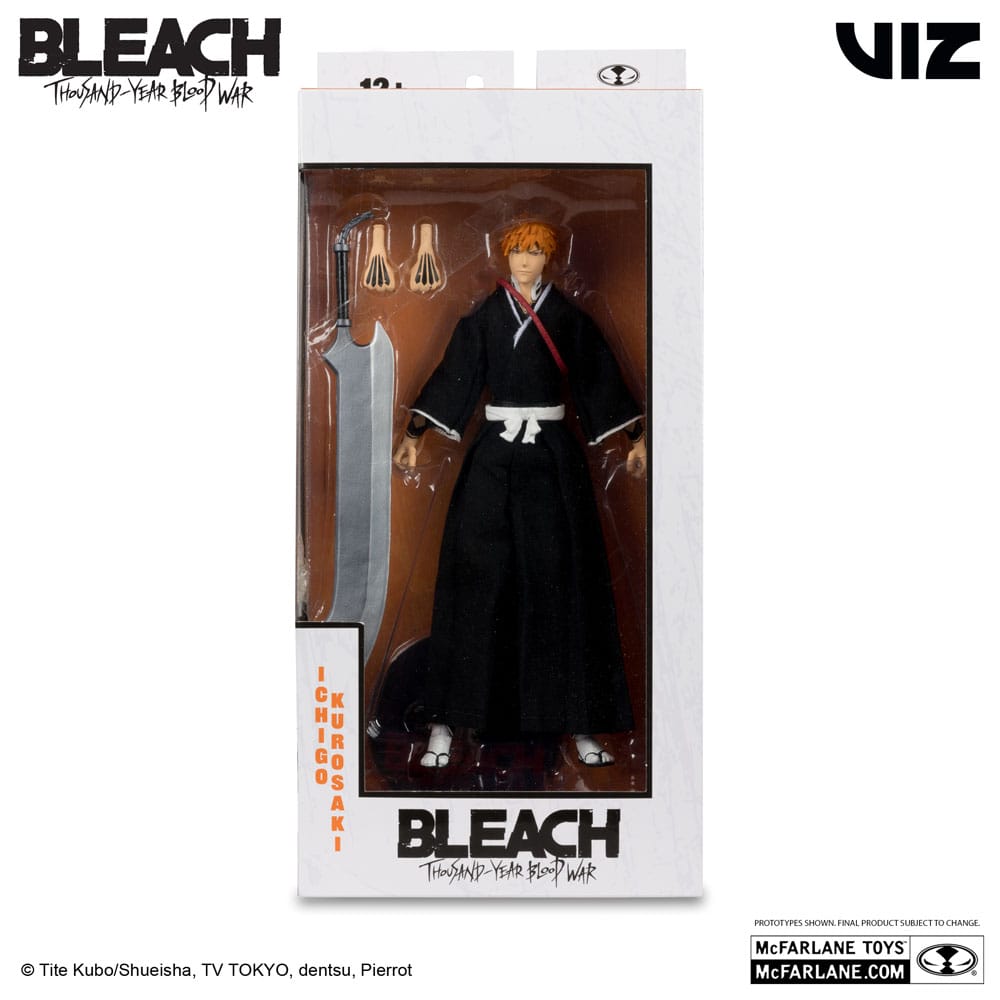 Bleach: Guerra del Sangue Millenario Action Figure di Ichigo Kurosaki 18 cm