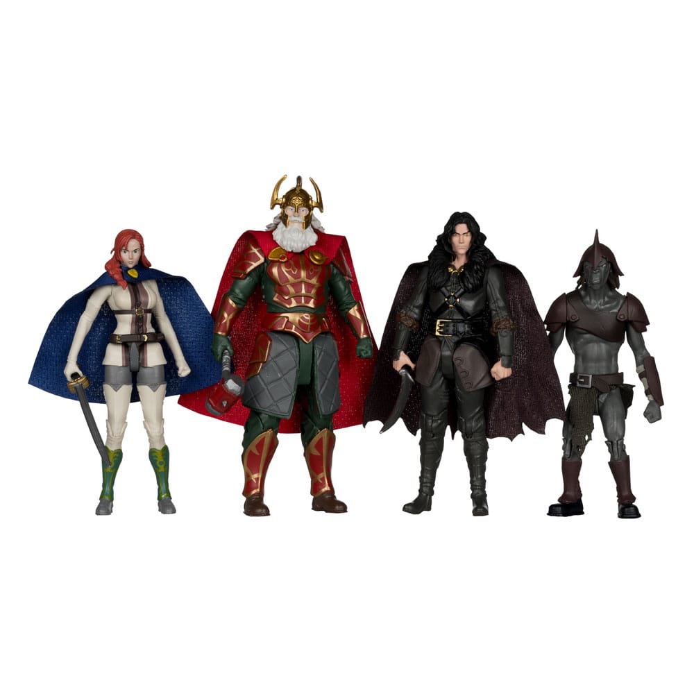 Il Signore degli Anelli: La Guerra dei Rohirrim Action Figures 4-Pack 10 cm
