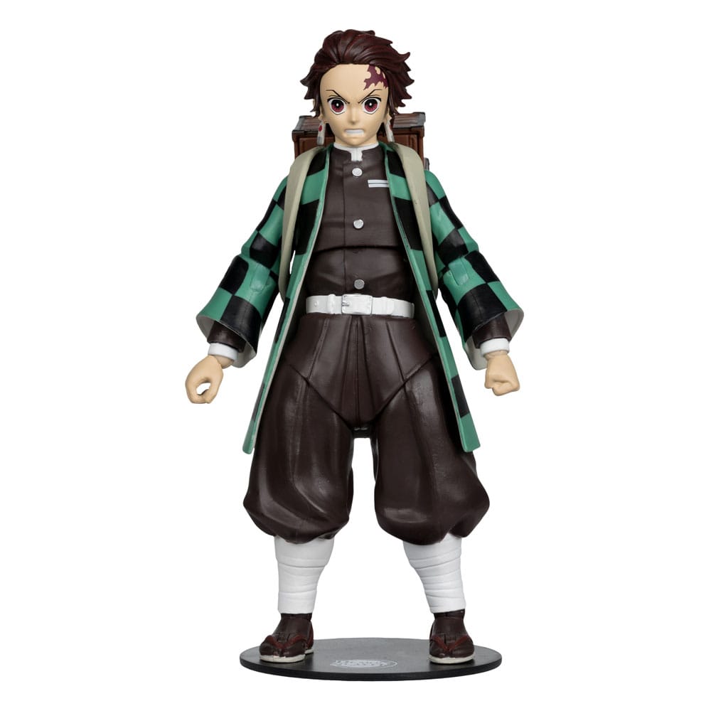 Demon Slayer: Kimetsu no Yaiba Action Figure Tanjiro Kamado (con Nezuko Box) (Stagione 3) 18 cm