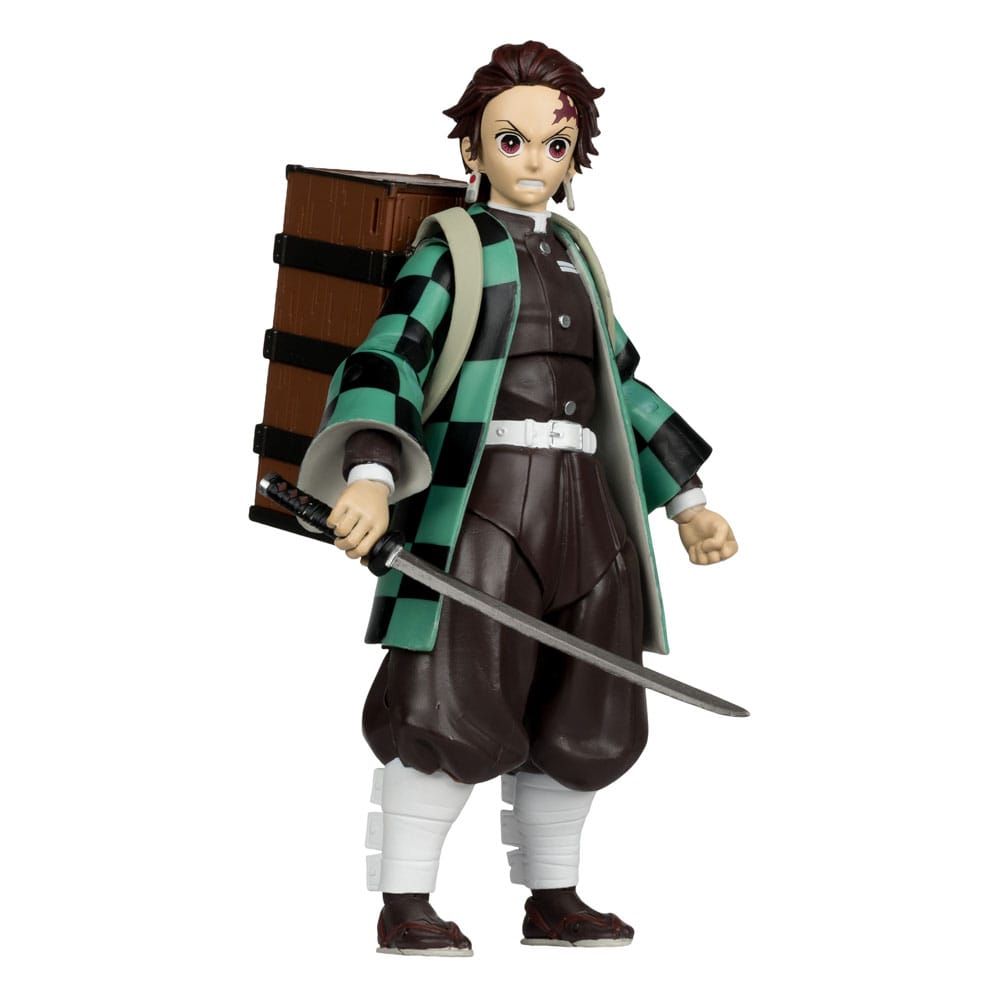 Demon Slayer: Kimetsu no Yaiba Action Figure Tanjiro Kamado (con Nezuko Box) (Stagione 3) 18 cm