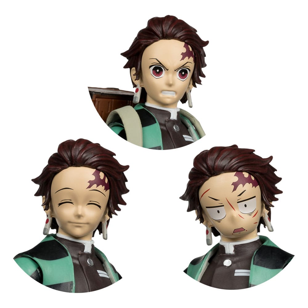 Demon Slayer: Kimetsu no Yaiba Action Figure Tanjiro Kamado (con Nezuko Box) (Stagione 3) 18 cm