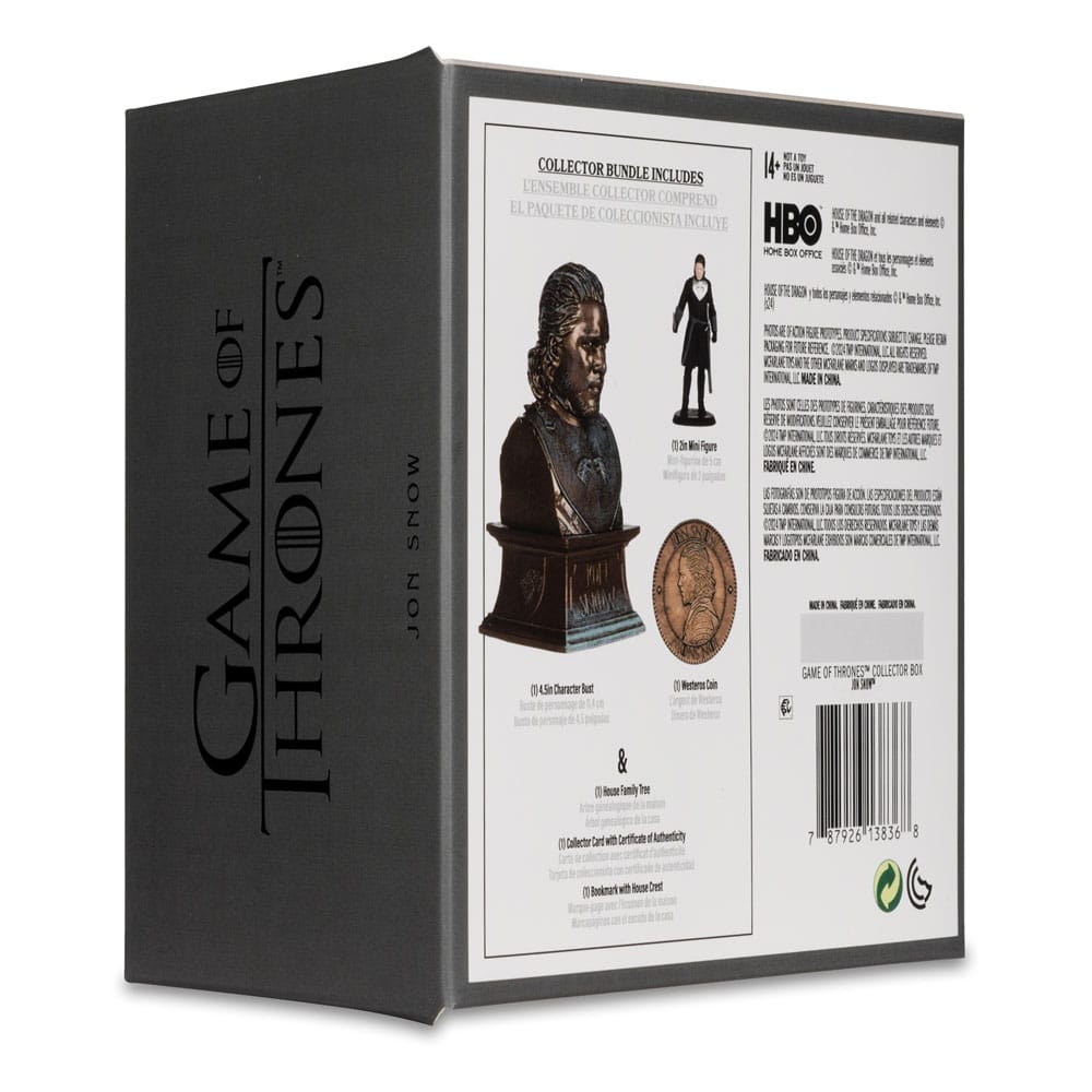 Scatola da collezione di Game of Thrones Jon Snow