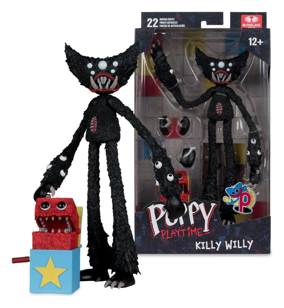 Poppy Playtime Action Figure Killy Willy 19 cm