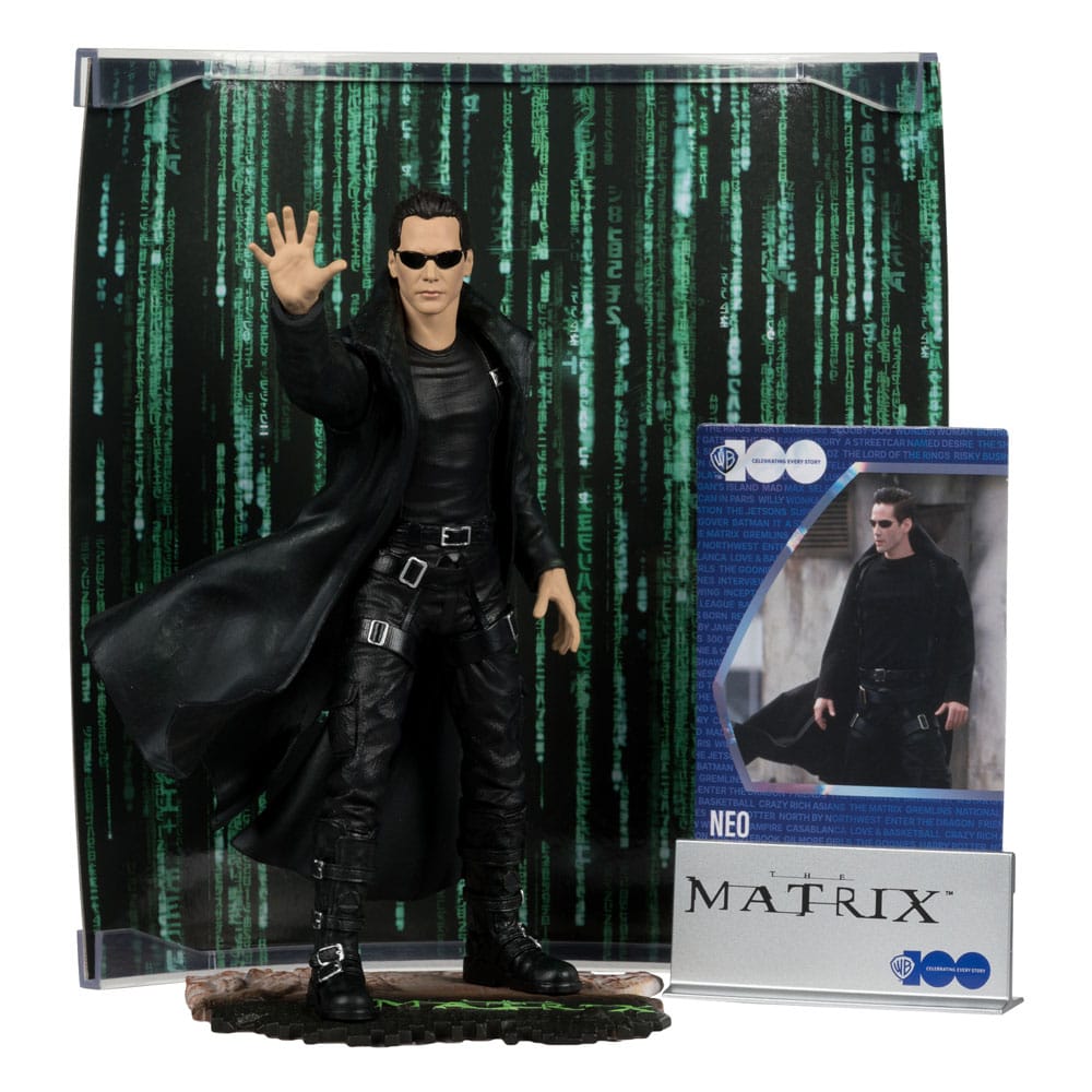 Matrix Movie Maniacs Action Figure Neo 15 cm