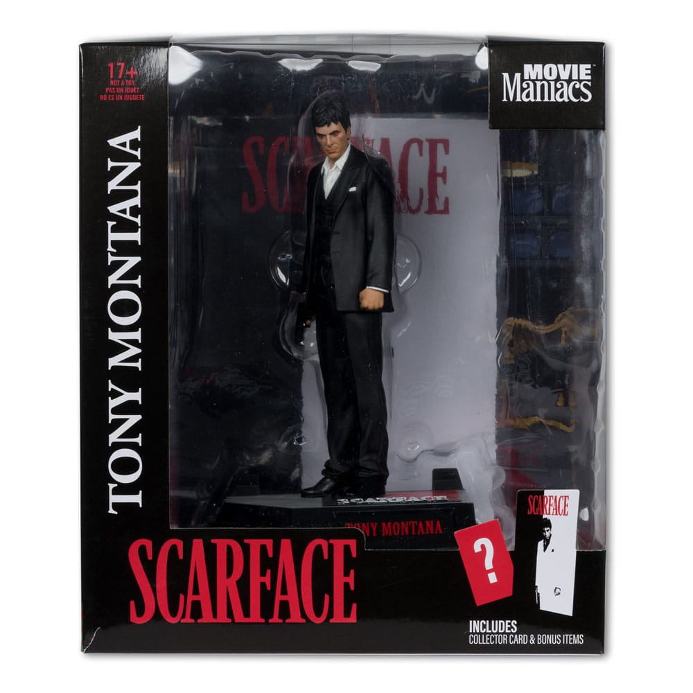 Scarface Movie Maniacs PVC Statue Tony Montana 17 cm