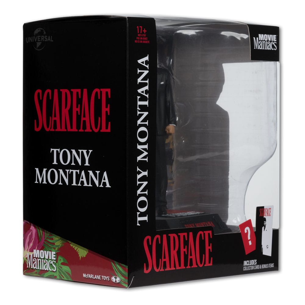Scarface Movie Maniacs PVC Statue Tony Montana 17 cm