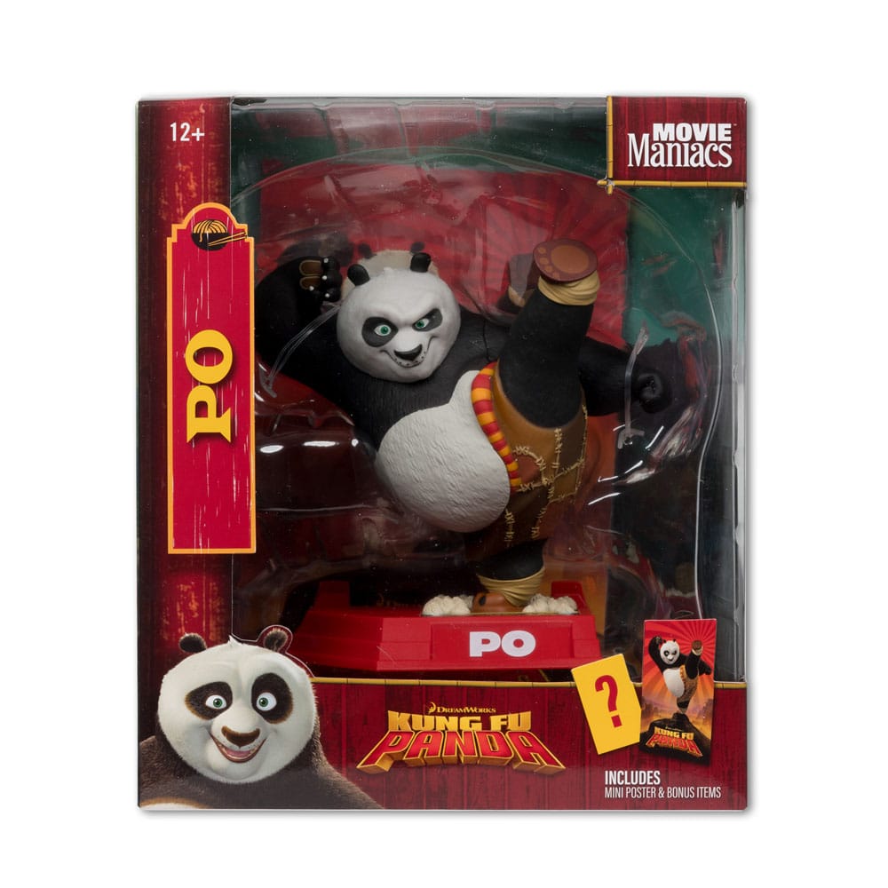 Statua in PVC Kung Fu Panda Movie Maniacs Po 17 cm