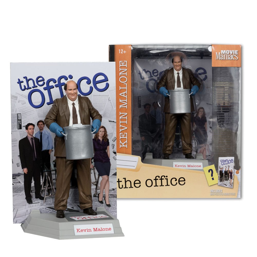 The Office (US) Movie Maniacs PVC Statue Kevin Malone 17 cm