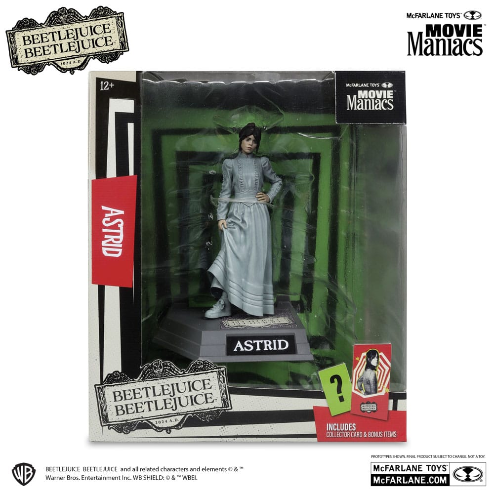 Beetlejuice Movie Maniacs PVC Statue Astrid