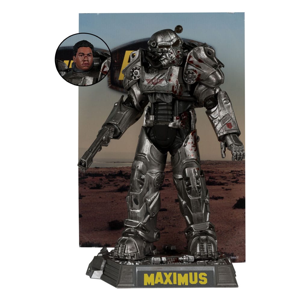 Fallout Movie Maniacs PVC Statue 4-Pack Lucy, Maximus, The Ghoul &amp; Vault Boy 15 cm