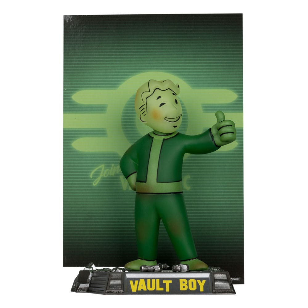 Fallout Movie Maniacs PVC Statue Vault Boy 13 cm