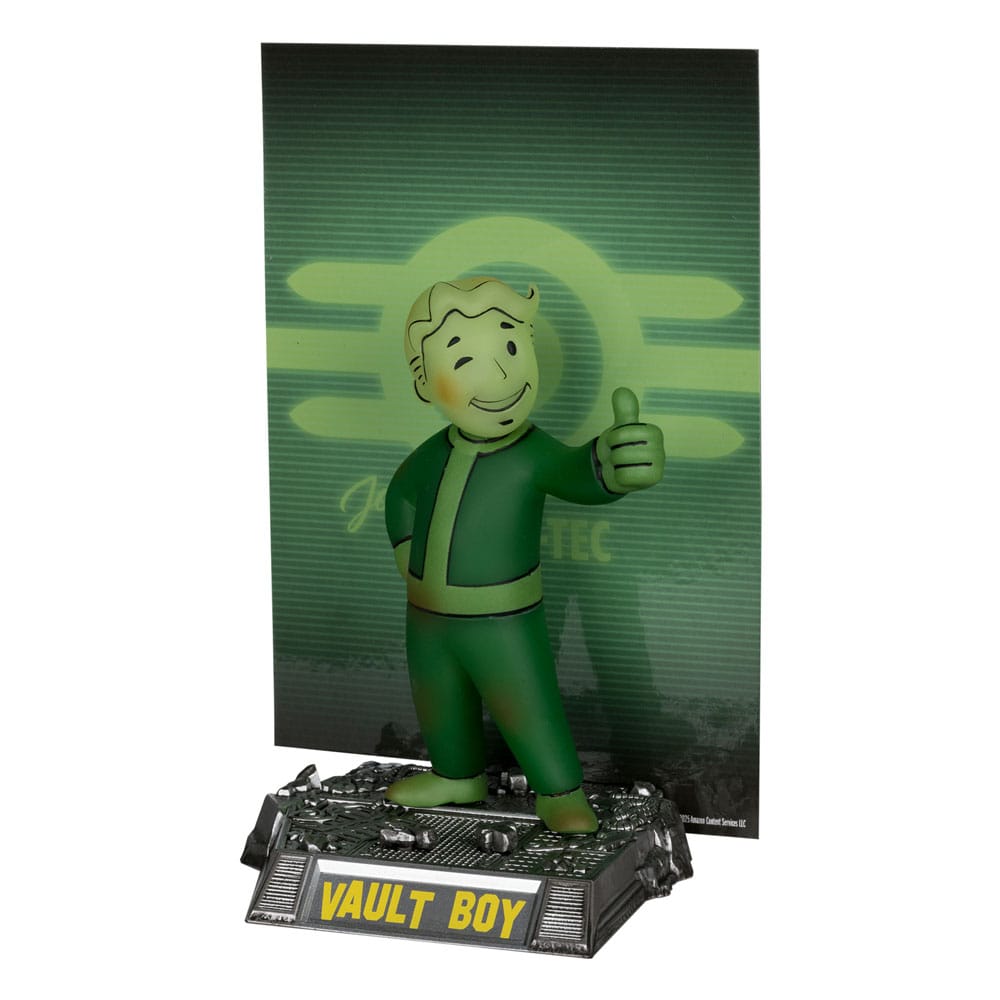 Fallout Movie Maniacs PVC Statue Vault Boy 13 cm