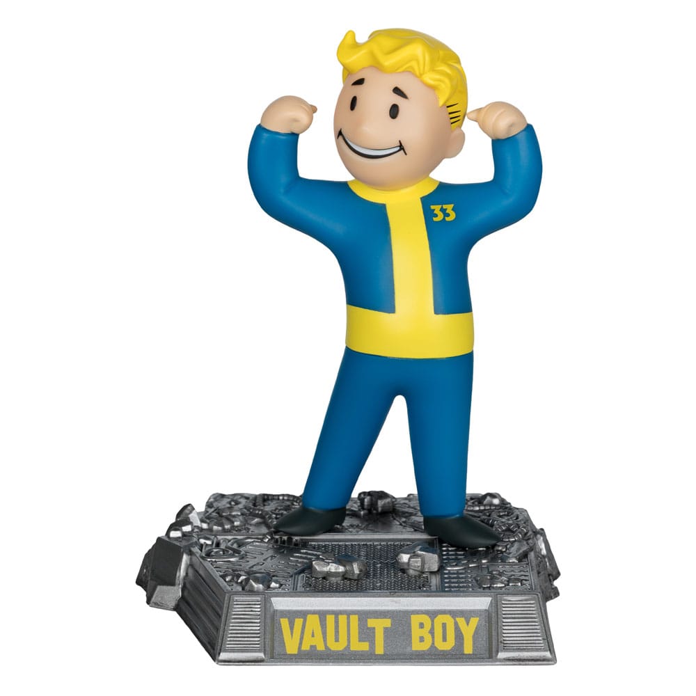 Fallout Movie Maniacs Action Figure Vault Boy Version 1 14 cm