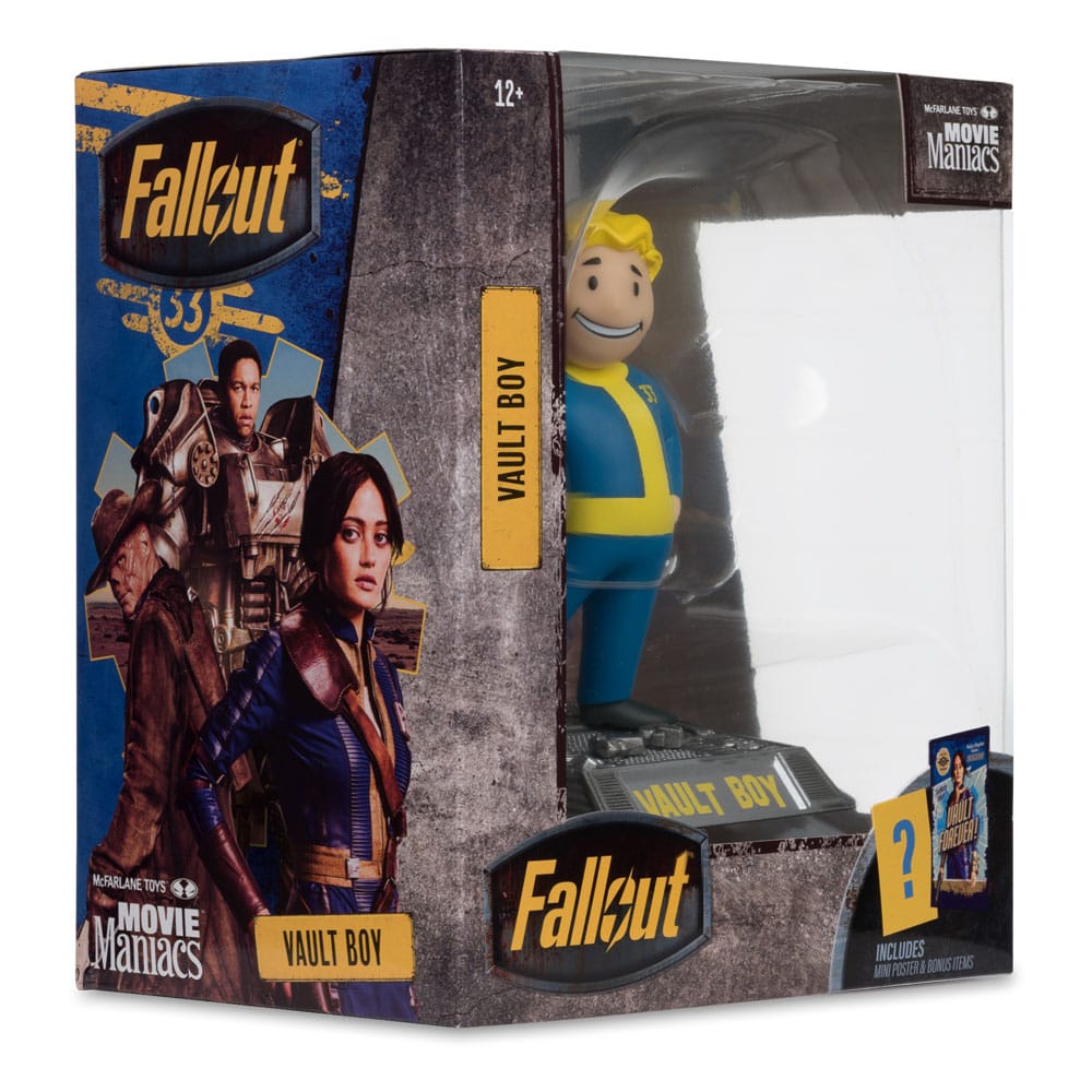Fallout Movie Maniacs Action Figure Vault Boy Version 2 14 cm