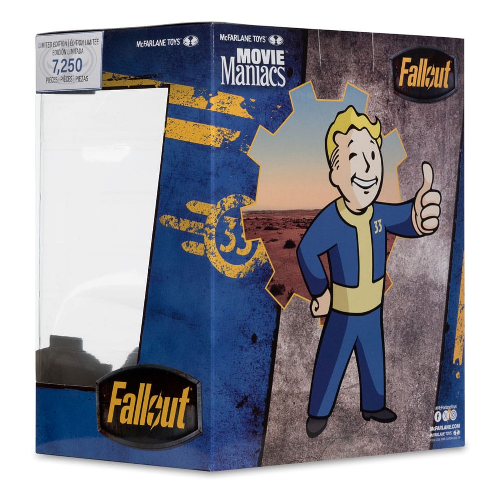 Fallout Movie Maniacs Action Figure Vault Boy Version 2 14 cm