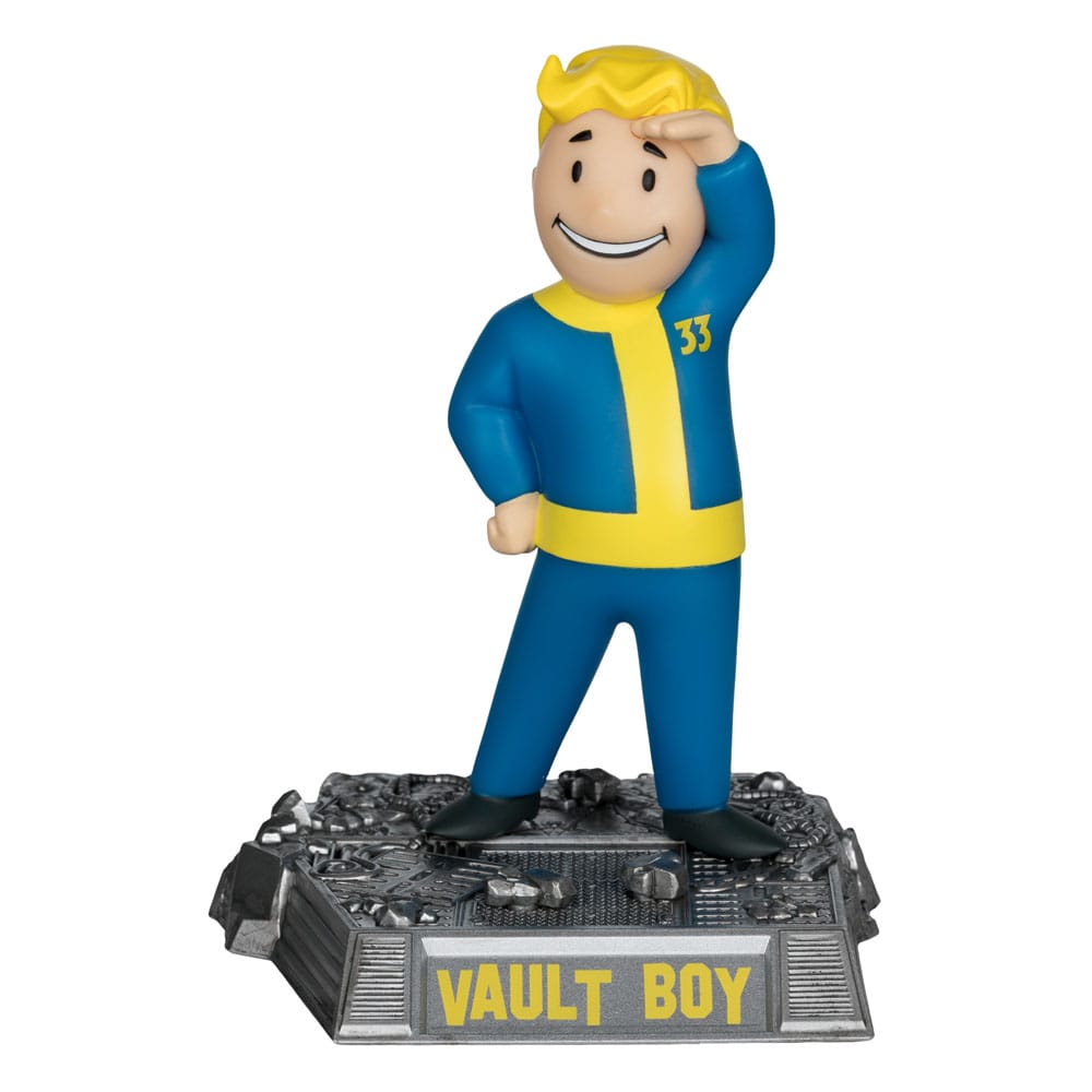 Fallout Movie Maniacs Action Figure Vault Boy Version 3 14 cm