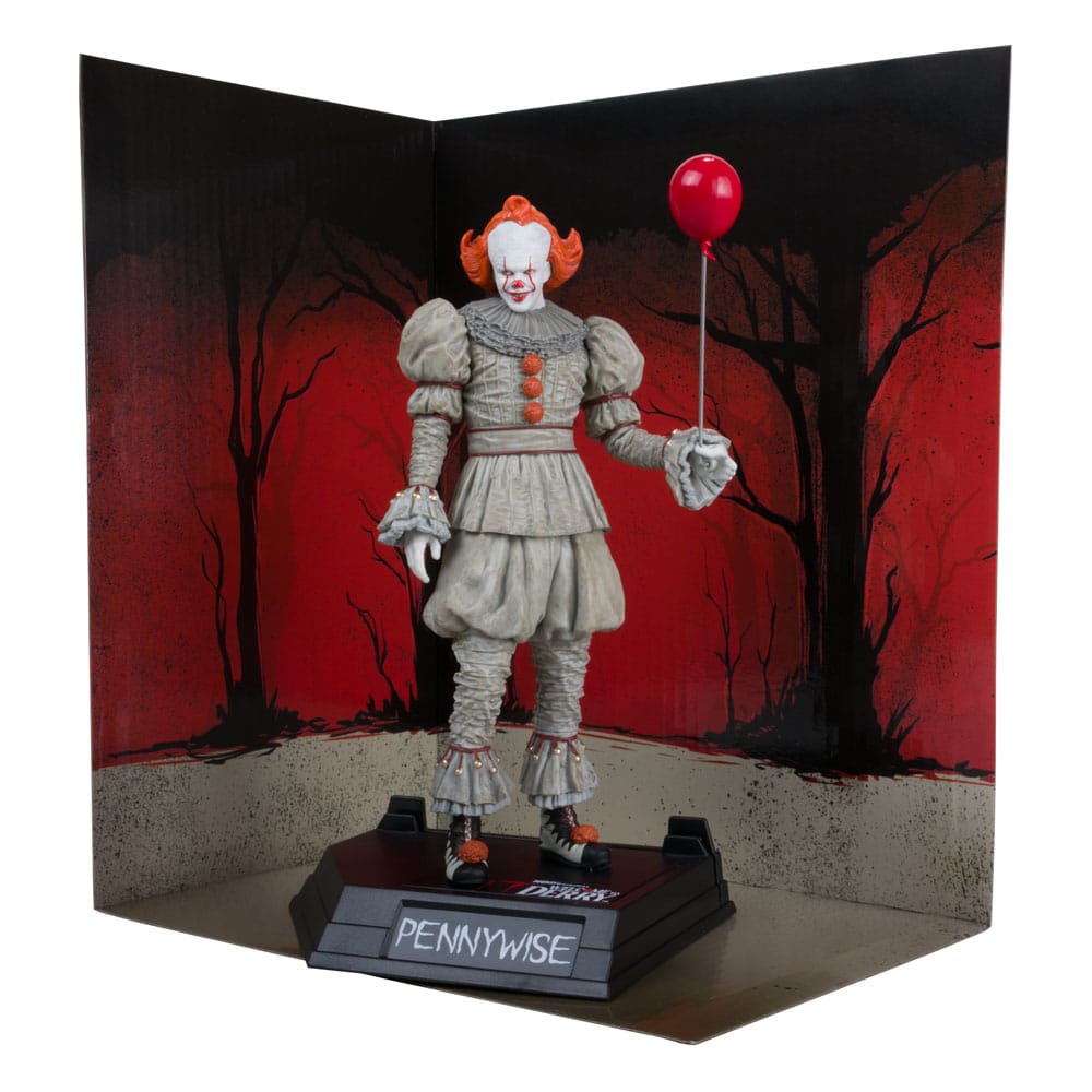It: Welcome to Derry Movie Maniacs PVC Statue Pennywise (Gold Label) 16 cm
