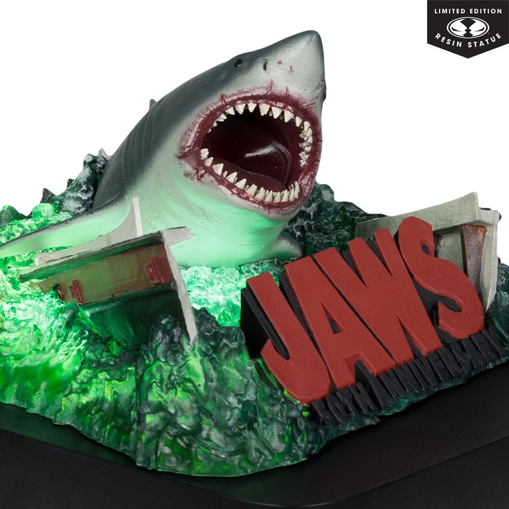 Jaws 1/48 Jaws PVC Statue (50th Anniversary) 25cm