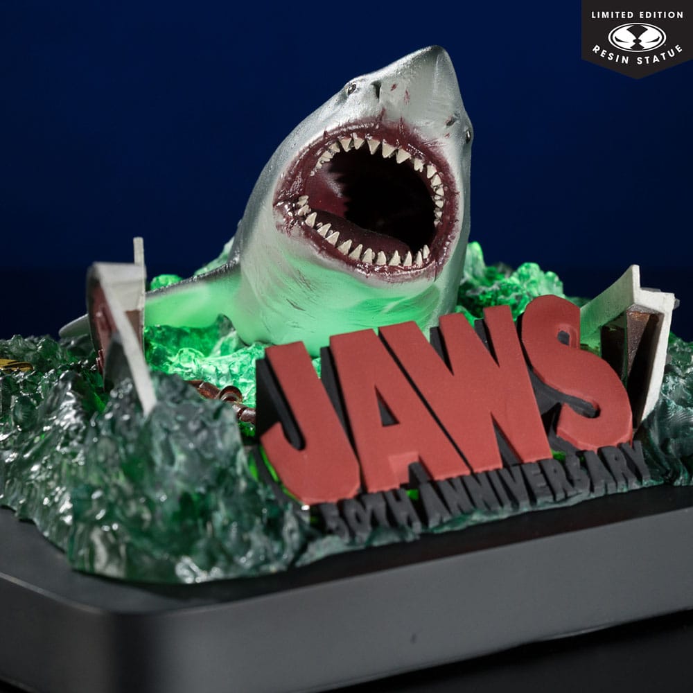 Jaws 1/48 Jaws PVC Statue (50th Anniversary) 25cm