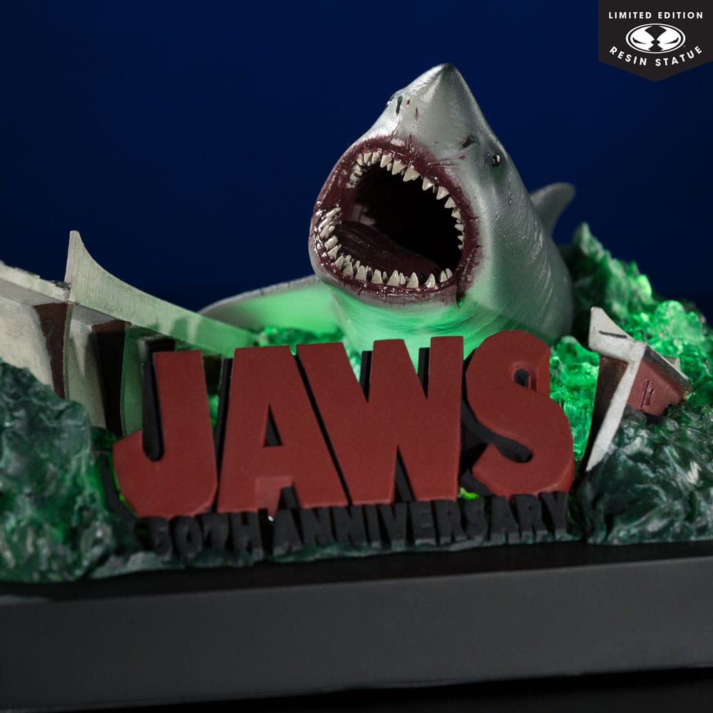 Jaws 1/48 Jaws PVC Statue (50th Anniversary) 25cm