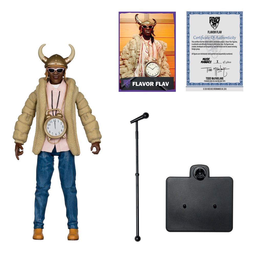 Music Maniacs Hip Hop Action Figure Flav 16 cm