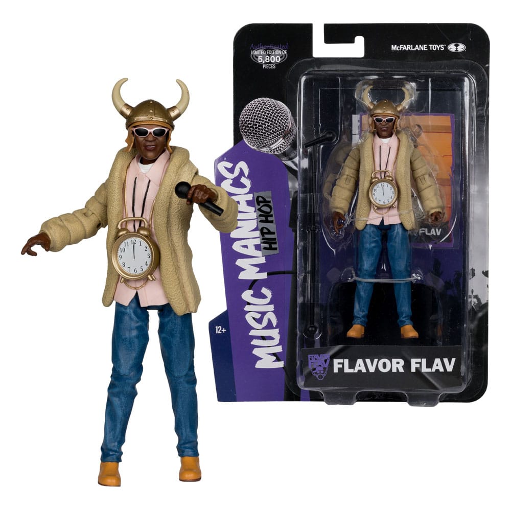 Music Maniacs Hip Hop Action Figure Flav 16 cm