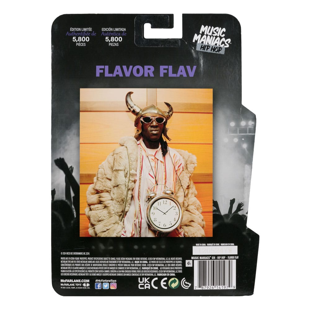 Music Maniacs Hip Hop Action Figure Flav 16 cm