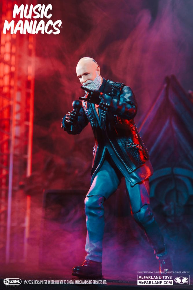 Judas Priest Music Maniacs Heavy Metal Action Figure Rob Halford 15 cm