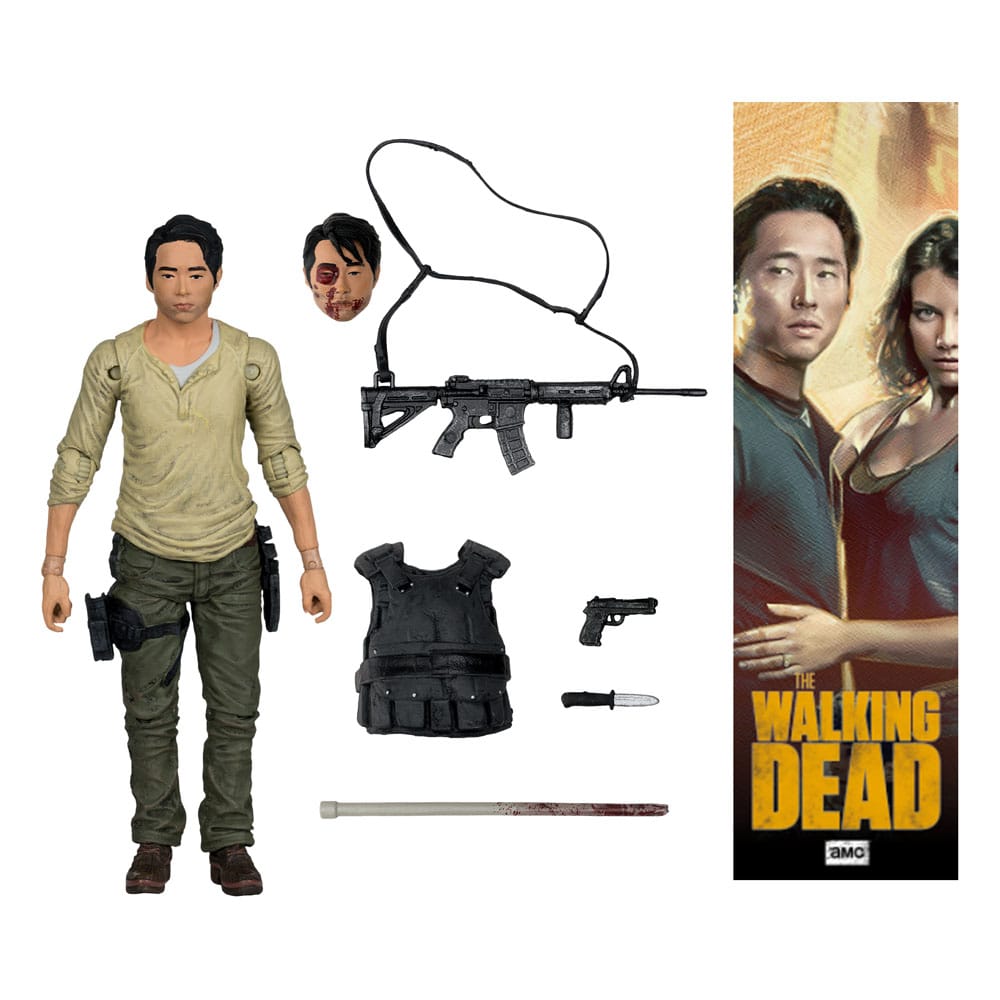 The Walking Dead Action Figures 13 cm Wave 2 Glenn